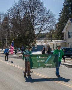 Marchers in the St. Patrick's Day Parade